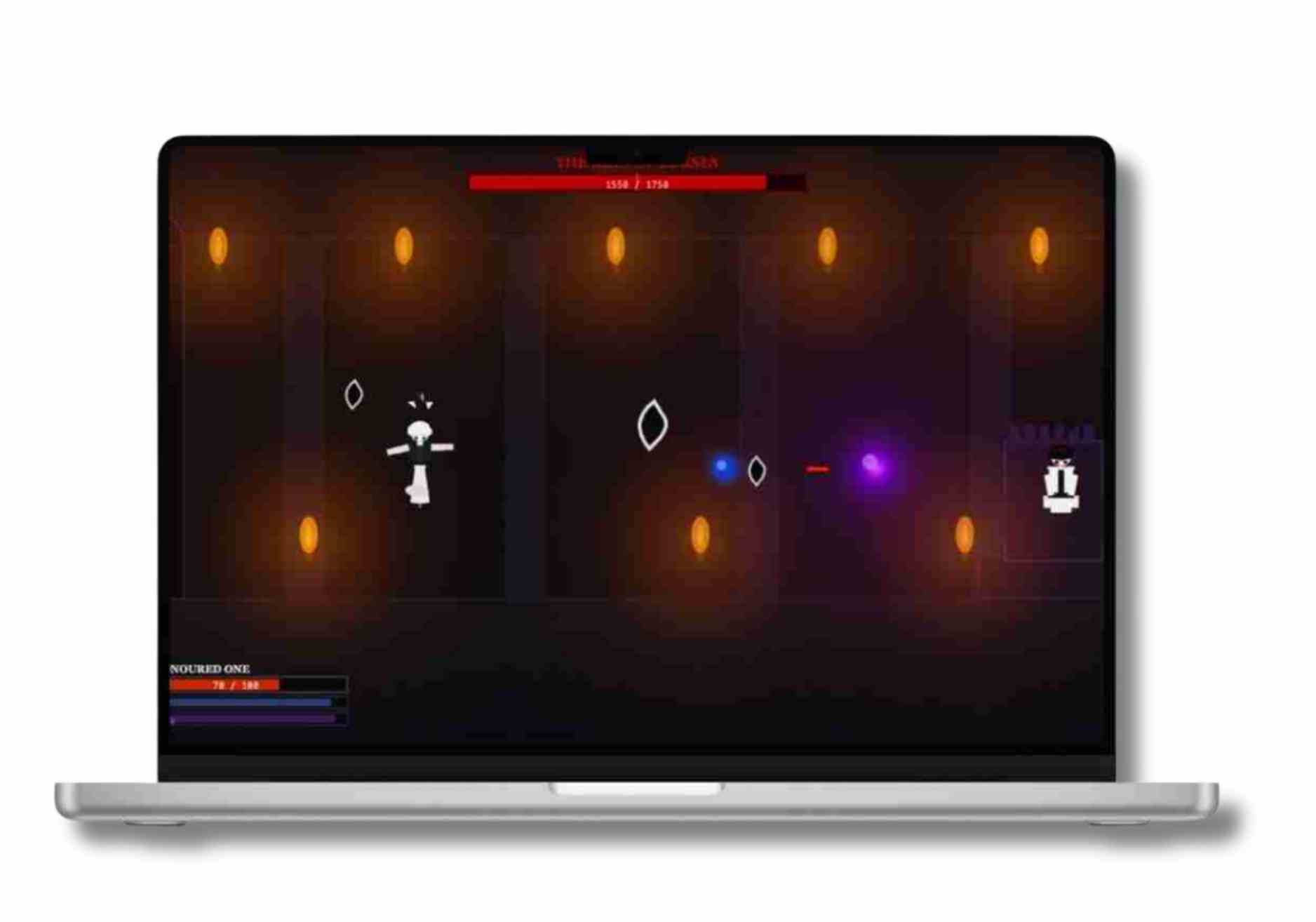 Screenshot of the game in play mode